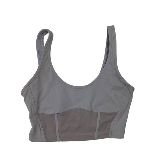 Lululemon Principal Dancer Corsetry Bra Silver Lilac Sz 4 - Picture 3 of 9